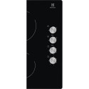 Electrolux EGE6172NOK hob Black Built-in 60 cm Combi 4 zone(s)