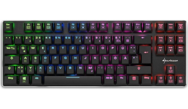 DE Layout - Sharkoon PureWriter TKL RGB Blue