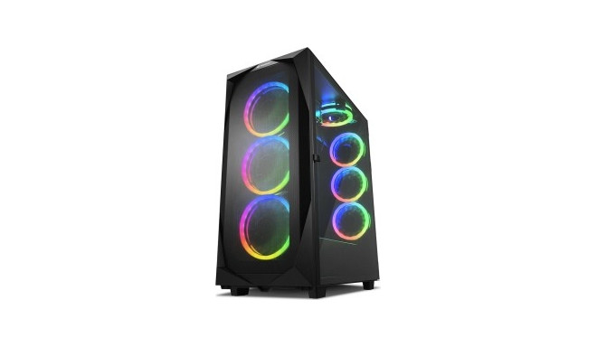 REV300 (schwarz, Tempered Glass)