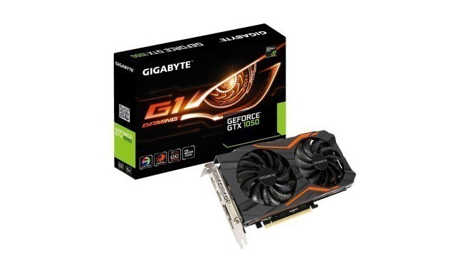 GIGABYTE GeForce GTX 1050 G1 Gaming - 2GB - HDMI DP DVI