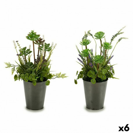 Decorative Plant Ibergarden XD16-819 XD16-819 Cork Plastic Flowers Field 20 x 41 x 20 cm (6 Units)