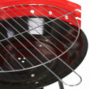 Barbecue Black Red 34 x 34 x 55 cm
