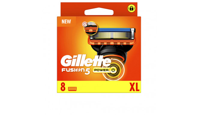 GILLETTE FUSION 5 POWER cargador 8 recambios