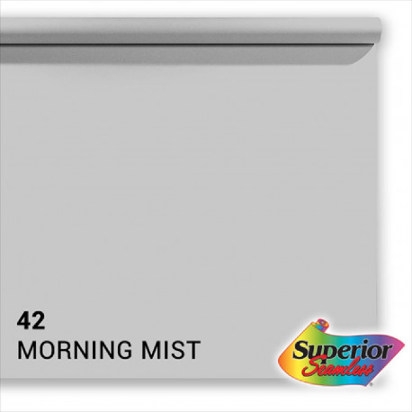 Superior papīra fons 42 Morning Mist 1.35 x 11m