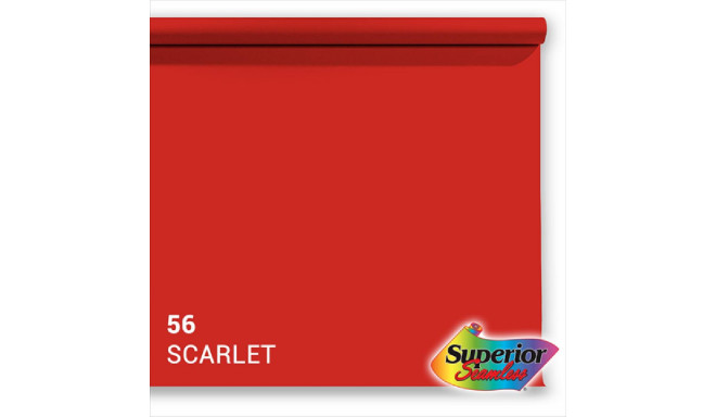 Superior papīra fons 56 Scarlet 1.35 x 11m