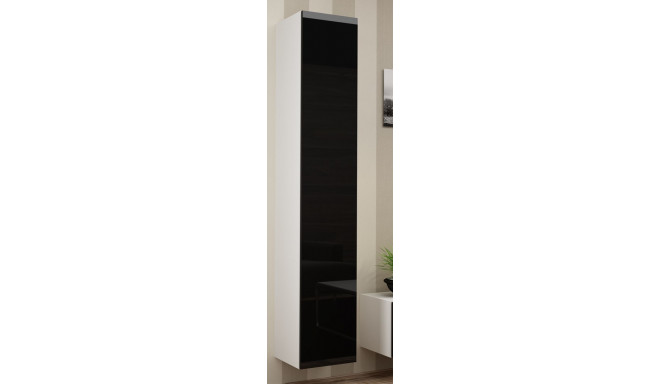 Cama Full cabinet VIGO '180' 180/40/30 white/black gloss