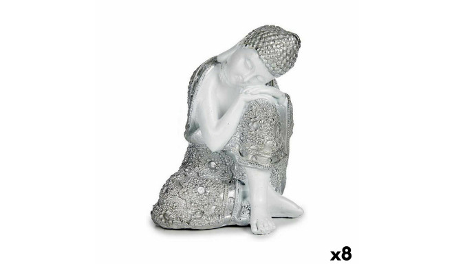 Decorative Figure Buddha Sitting 10,5 x 15 x 12 cm (8 Units)