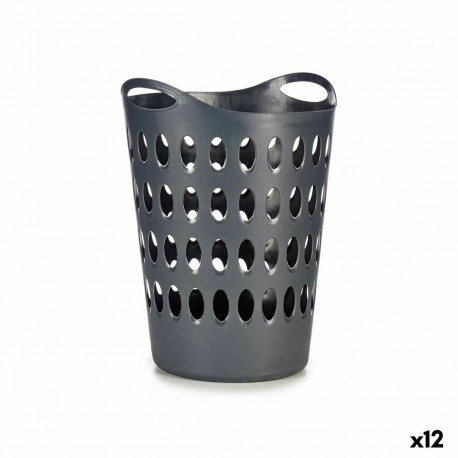 pesukorv Antratsiithall Plastmass 50 L 44 x 56 x 41 cm (12 Ühikut)