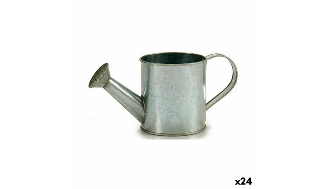 Planter Ibergarden I00111-B I00111-B Silver Zinc Watering Can 24,5 x 11 x 11 cm (24 Units)