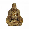 Dekoratīvās figūriņas Gorilla Yoga Bronza 19 x 26,5 x 22 cm (4 gb.)