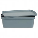 kaanega säilituskarp Hall Plastmass 14 L 29,5 x 14,3 x 45 cm (12 Ühikut)