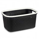 Laundry Basket White Plastic 36 L 36 x 25,5 x 53 cm (12 Units)