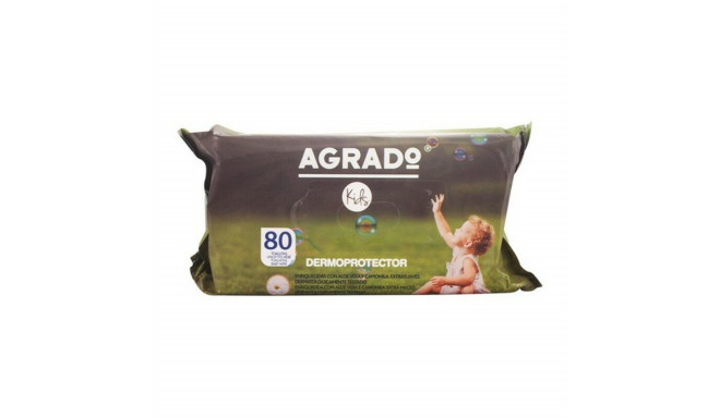 Scented Wet Wipes Agrado (80 uds)