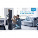 Bladeless Fan & air purifier, Smart WiFi, digital with IOT and remote, H13 HEPA filter, 10 speeds, w