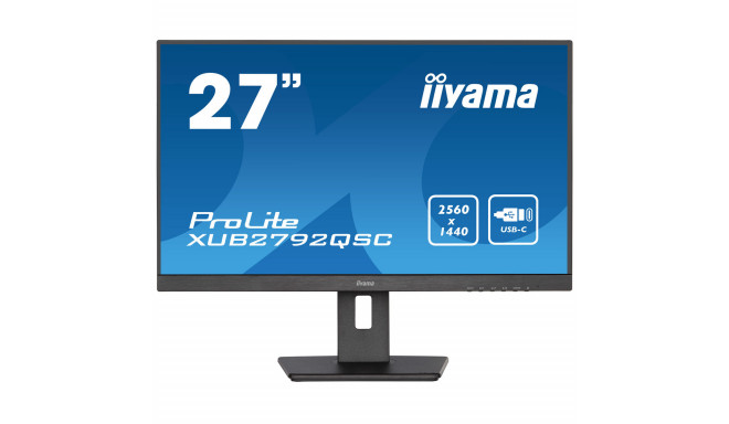 Monitors Iiyama ProLite 27" 27" LED IPS Flicker free 75 Hz