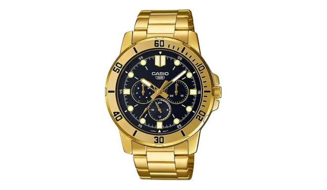Meeste Kell Casio DIVER MULTIFUCTION GOLD - BLACK (Ø 49 mm)