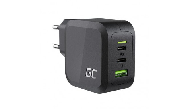 Green Cell CHARGC08 mobile device charger Universal Black AC Fast charging Indoor