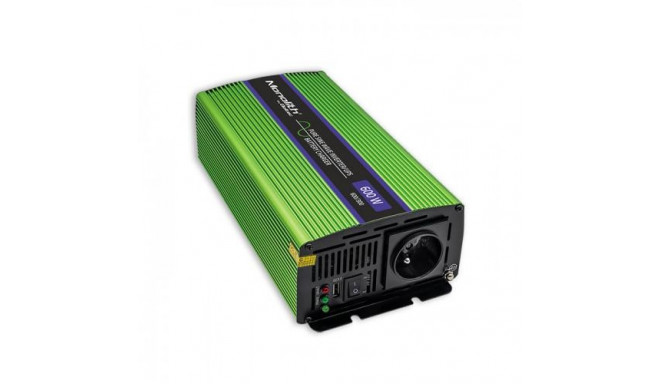 Qoltec Monolith power adapter/inverter Auto 600 W Green