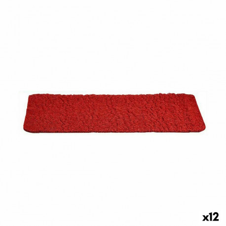Kāju slaukāmais paklājs Sarkans PVC 70 x 40 cm (12 gb.)
