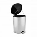 Pedal bin Silver Plastic 11 L (6 Units) Pedal bin Silver Plastic 11 L (6 Units)