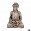 Dekoratīva figūra dārzam Buda Polirezīns 22,5 x 40,5 x 27 cm (2 gb.)