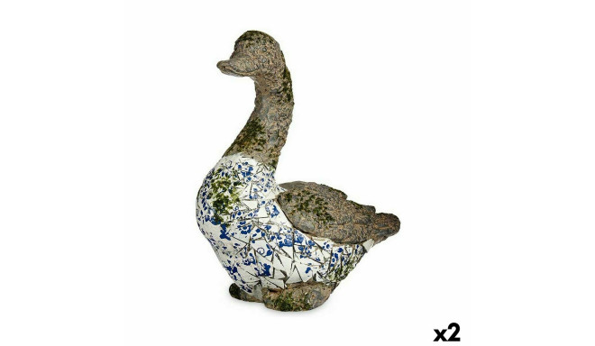 Dekoratiivne aiakuju Ibergarden ZD18065 ZD18065 Polüresiin Part 17 x 42 x 40 cm (2 Ühikut)