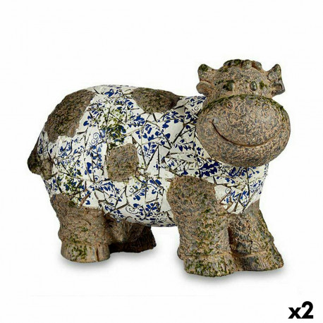 Dekoratīva figūra dārzam Ibergarden ZD18066 Polirezīns Govs 18,5 x 33,5 x 46,5 cm (2 gb.)