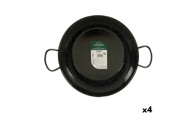 Paella Pan Ø 36 cm Enamelled Steel (4 Units)