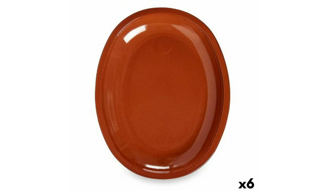 Oven Dish La Dehesa 1331 1331 Baked clay 24,5 x 3 x 30,5 cm 31 x 3 x 24,5 cm (6 Units)