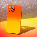 Fusion Neogradient 1 case silikoonist ümbris Apple iPhone 11 oranžinė - geltona