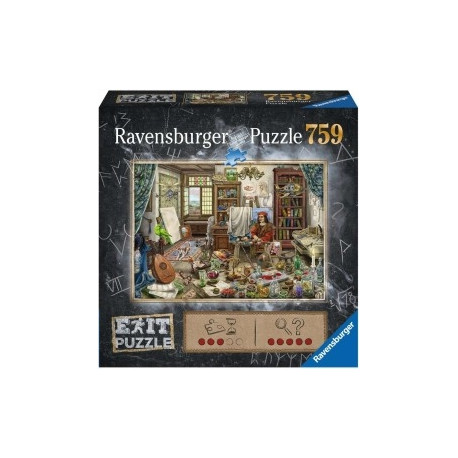 Ravensburger Puzzle EXIT artist studio 759 - 16782