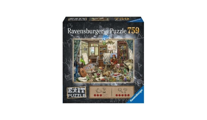 Ravensburger Puzzle EXIT artist studio 759 - 16782