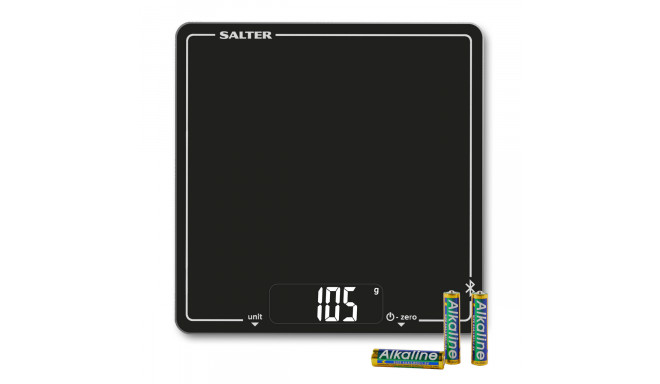 Salter 1193 BFX  Bluetooth Digital Kitchen Scale - Black