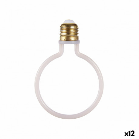 LED lamp Gift Decor ZS0208-34 ZS0208-34 White 4 W E27 9,3 x 13,5 x 3 cm Ball 12 Units (2700 K)