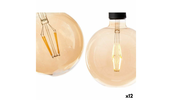 LED lamp Gift Decor ZS028-116D ZS028-116D Transparent 4 W E27 14 x 19 x 14 cm Vintage 12 Units