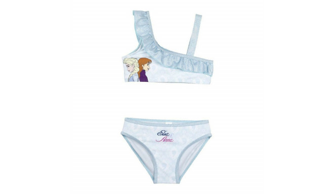 Bikini Bottoms For Girls Frozen Blue Light Blue - 3 Years