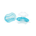BabyOno silicone teether for babies blue 1008/01