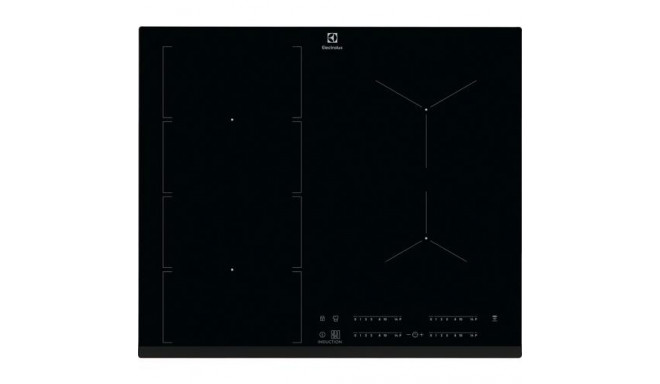 Electrolux EIV654 Black Built-in 60 cm Zone induction hob 4 zone(s)