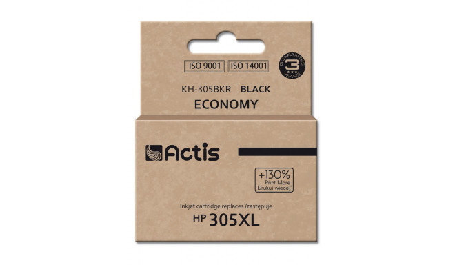 Actis KH-305BKR ink for HP printer; HP 305XL 3YM62AE replacement; Standard; 20 ml; black