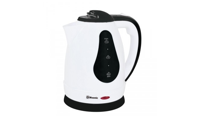 Msonic kettle MEN438WK, white/black