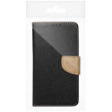 Case FancyBook Samsung Galaxy A32, gold/black