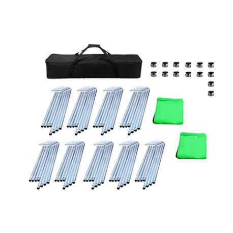 StudioKing Panoramic Background Green Screen FSF-240900PT 240x900cm