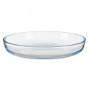 Baking tray Transparent Borosilicate Glass 31,5 x 5 x 31,5 cm (6 Units)