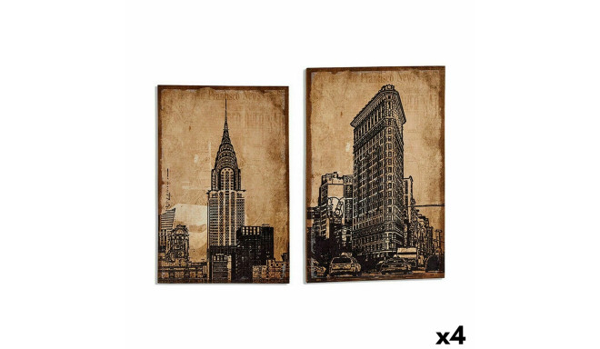 Canvas New York 90 x 3 x 60 cm (4 gb.)