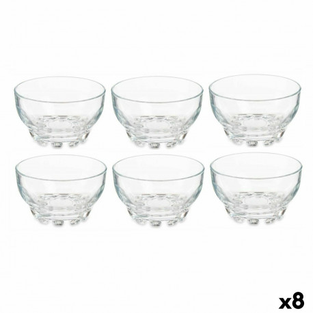Набор мисок Pasabahce Karaman Прозрачный Cтекло 275 ml (8 штук)