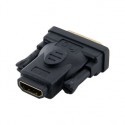 4World Adapter DVI-D [M] (24+1) > HDMI [F], black