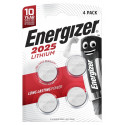 ENERGIZER SPECIALIZED BATTERIES CR2025 4 PIECES