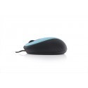 LOGIC Optical Mouse Black LM-14 USB blue