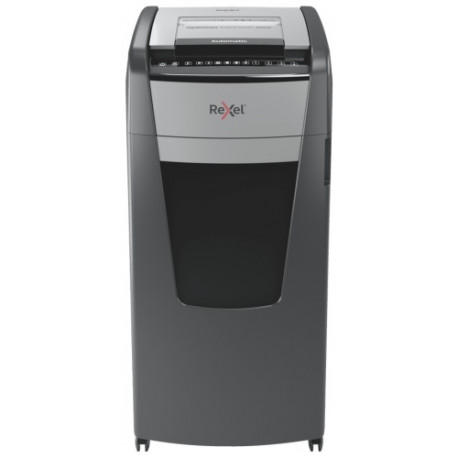 Rexel Optimum AutoFeed+ 600X Paper Shredder Cross shredding 4x36mm P-4 110L, 55 dB, Pilka/Juoda