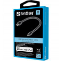 Sandberg 441-40 USB>Lightning MFI 0.2m Black